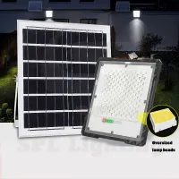 500w 300w 100w 45w 40w ไฟ LED แผงโซลาร์เซลล์ โคมไฟโซลาร์เซลล์ Solar light SLIM ไฟโซล่าเซลล์ Solar Cell กันน้ำ รีโมท สวน กลางแจ้ง ไฟ กันนํ้าได้ดี รับประกัน 1 ปี