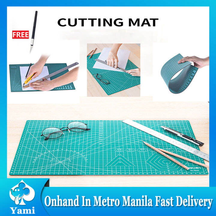 The Original A2/A3/A4/A5 Self Healing Cutting Mat Dark Green PVC Engraving Pad DoubleSided