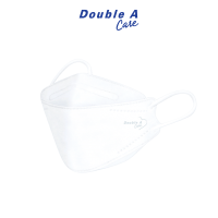 Double A Care หน้ากากอนามัยทางการแพทย์ 3D V-SHAPE SOFT FIT สีขาว