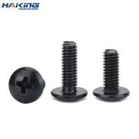 【CW】 10Pcs/lot M2.5 M3.5 M4 M5 Screws Phillips Truss Screw Plated Carbon