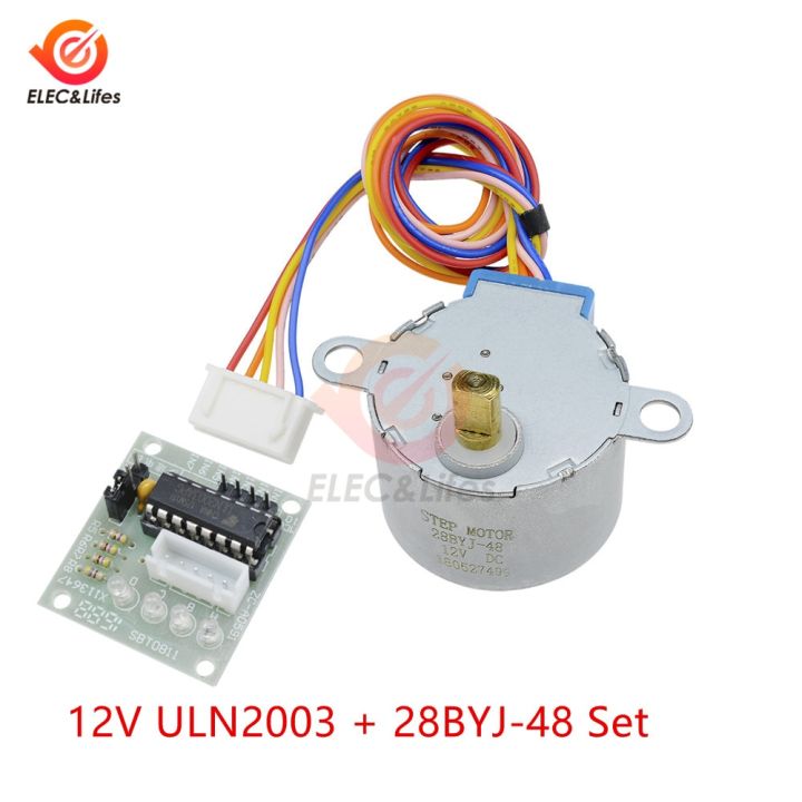 1ชุด Smart Electronics 28byj 48 5v 12v 4เฟส Dc Gear Stepper Motor Uln2003 Driver Board สำหรับ 