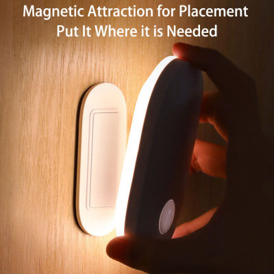 Baseus Night Light PIR Motion Sensor Light Toilet Light Human Induction Magnetic LED Light Rechargeable Bedside Lamp For Home