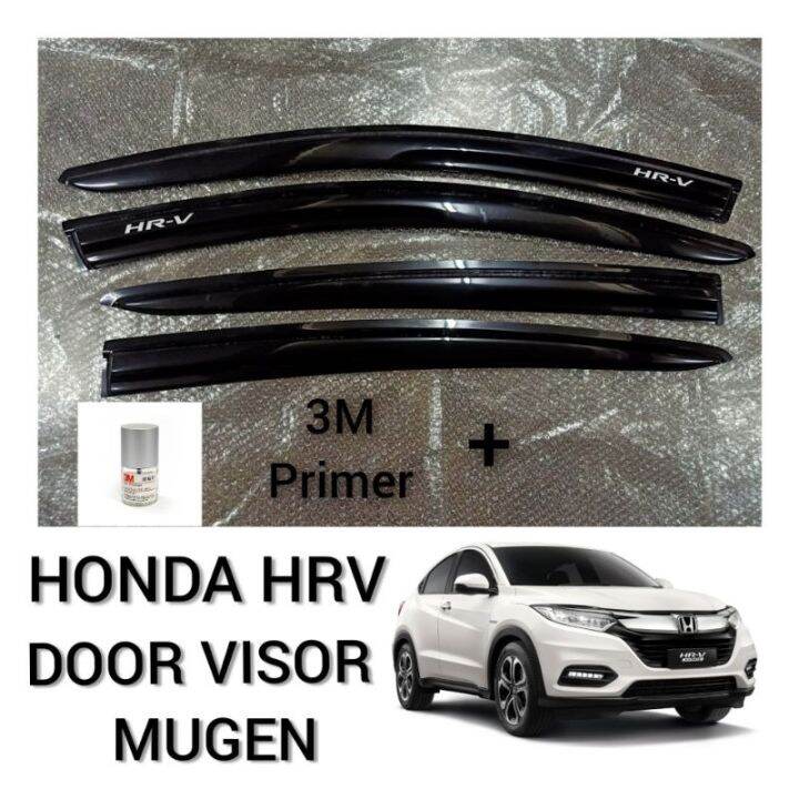 Honda HRV 2016-2021 Door Visor Air Press Window Mugen Style Acrylic ...