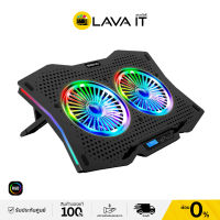 SIGNO CP-510 SPECTRO RGB Gaming Cooling Pad พัดลมโน๊ตบุ๊ค RGB ประกัน 2 ปี By Lava IT