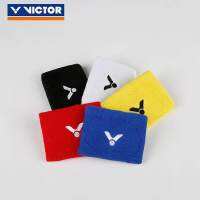 พร้อมส่ง! VICTOR wrist band ที่รัดข้อมือ ใส่ออกกำลังกาย ใช้ซับเหงื่อ ขนาด 8 * 10 cm 1 ชิ้น