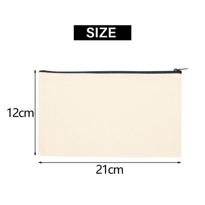 50pcs-canvas-zipper-bag-pencil-case-cosmetic-bag-blank-bag-diy-craft-bag-cosmetic-bag-cosmetic-bag-diy-craft-school