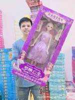 60 ซม. ขนาดใหญ่ Baby ตุ๊กตากล่องของขวัญชุดสาวจำลองเจ้าหญิงของเล่นเด็กของขวัญ
