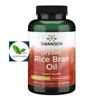 NEW Swanson EFAs Maximum Strength Rice Bran Oil Oryzan 1000 mg / 90 Sgels