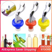 【LZ】㍿  Wine Caps Food Grade Conveniente Cozinha Acessórios Ferramentas Rolhas de Vinho Reutilizável Imprensa Wine Stopper Térmicas Beer Bottle Stopper