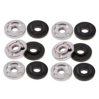 12Pcs Lock Nuts Flange for Makita 9523 Nut Inner Outer Kit Angle Grinder Tool 2 Specifications-Toothless, Toothed