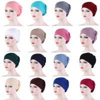 Chloeh Hornbye Shop หนึ่งขนาดมุสลิมหมวกคลุมถึงส่วนล่าง,หมวกแก๊ปสวมตอนกลางคืน,หมวก Turban,กัญชาคริสตัล Multicolor หมวกเคมีบำบัด