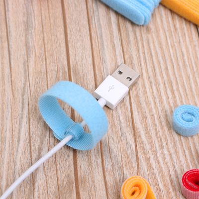 50pcs Needle Cable Tie Cable Winder Earphone Organizer For iPAndroid Cable