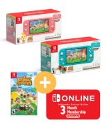 Máy Nintendo Switch Lite Animal Crossing Bundles tặng kèm game và phụ kiện