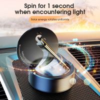 【DT】  hotSolar Rotating Car Aromatherapy Ornaments Creative Car Perfume Decoration Supplies high-end Auto Interior Accessories