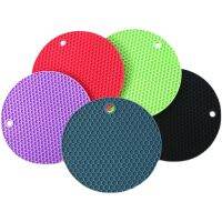 【CW】✘✚❇  18cm Silicone Tableware Potholder Pot Casserole Coaster Gadgets