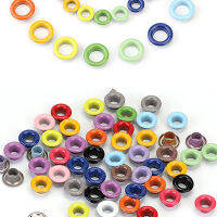 1000pcs Mixed 13 Colors 5mm Hole Metal Eyelets For DIY Leathercraft Scrapbooking Shoes Belt Cap Bag Tags Clothes Accessories