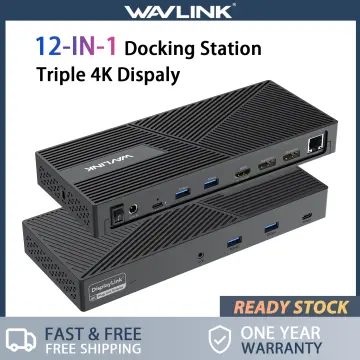 Wavlink 5K Quadruple Display USB-C Universal Docking Station