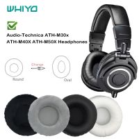 ☬♘┅ WHIYO 1 Pair of Ear Pads for Audio-Technica ATH-M30x ATH-M40X ATH-M50X Headset Earpads Earmuff Cover Cushion Replacement Cups