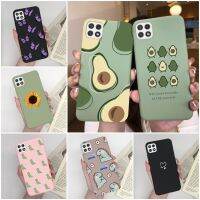【YF】♧✁◇  A22 A22s F42 5G Avocado Back Soft Cover A 22 22s F 42 Colorful