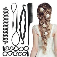 【YF】 Fashion Summer Women Hair Accessories Styling Tools Kit Hairpin For Girls Braiders Twist Clip Stick Comb Headband Bands