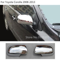 รถ ABS Chrome ด้านหลังสำหรับ Toyota Corolla Altis 2008 2009 2010 2011 2012 2013