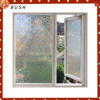 BUSH ความเป็นส่วนตัวคงที่ ฟิล์มกระจกหน้าต่าง 3D สี ป้องกันรังสียูวี สติ๊กเกอร์ติดหน้าต่าง สวยดีครับ 15.8นิ้ว × 157.5นิ้ว สติกเกอร์ติดหน้าต่าง ของตกแต่งบ้าน