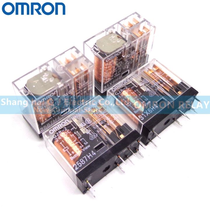 【☸2023 New☸】 ACCD TOY STORE Omron รีเลย์ G2r-2 12vdc G2r-2 24vdc Dc12v Dc24v และ