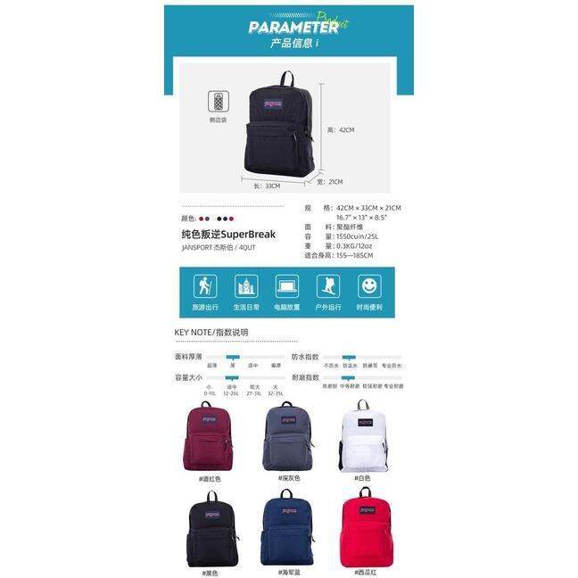 พร้อมส่ง-newjansport-backpack-กระเป๋าเป้สะพายหลัง-สีพื้น-สีเขียวเรืองแสง-สําหรับนักเรียน