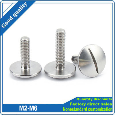 15X M2 M2.5 M3 M4 M5 M6 304 A2-70 Stainless Steel Large Extra Size Oversize Super Big Slotted Truss Round Head Bolt Screw GB947