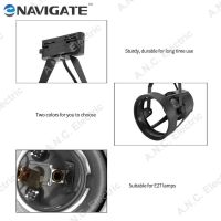 ์๋NK ส่งฟรี Navigate โคมแทรคไลท์ สำหรับหลอด LED PAR30 E27 (เฉพาะโคม) แพ็ค 2ชิ้น (โคมติดราง) โคมไฟและอุปกรณ์ให้แสงสว่าง