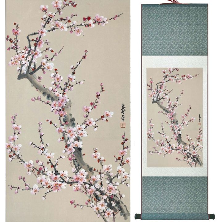 plum-blossom-flower-painting-home-office-decoration-chinese-scroll-painting-plum-blossom-painting-20180718