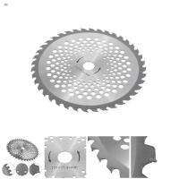 ทั้งหมด10นิ้ว40T ฟันดอกคาร์ไบด์ใบมีดสำหรับทริมเมอร์ตัดแปรงเจาะเส้นผ่าศูนย์กลาง25.4มม