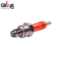 【SALE】 Glixal GY6 50cc 125cc 150cc A7TJC หัวเทียนสำหรับสกู๊ตเตอร์จีน Moped ATV Go-Kart เครื่องยนต์ (2ชิ้น)