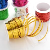 【YF】☬✽  iYOE 15meters/Roll 4mm Width Multicolor Metal Wire Twist Ties Food Supplies