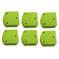 6Pcs Battery Holder Compatible with Ryo-Bi 18V Battery Plastic Battery Dock Holder Heavy Duty Durable Battery Mount