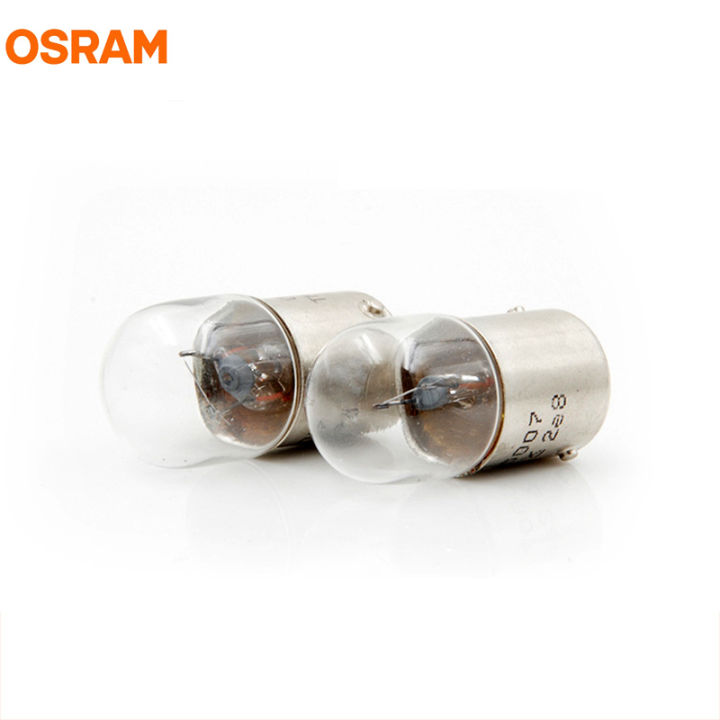 10pcs-osram-5007-r5w-ba15s-12v-5w-original-line-metal-bases-license-plate-light-ke-lamps-germany-oem-car-halogen-bulb-ece