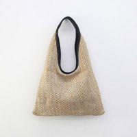 Fashion Rattan Women Shoulder Bags Wikcer Woven Female Handbags Large Capacity Summer Beach Straw Bags Casual Totes