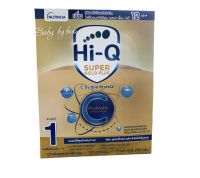 Hi-Q Super Gold Plus C-Synbio Proteq สูตร 1 ไฮ-คิว ซูเปอร์โกลด์ พลัส สูตรเติมจุลินทรีย์พรีไบโอติก 250 กรัม (1กล่อง)