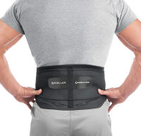 Mueller 255 Lumbar Support Back Brace with Removable Pad, Black, Regular(Package May Vary) Regular (Pack of 1)