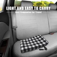 12V Car Winter Electric Heating Blanket Auto Seat Cover Pad Mat Warmer Pad Emperature Control Timing With LCD Screen 100cm*60cm