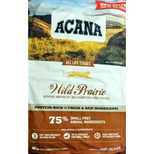 Acana Bountiful Catch (4Fish), Wild Prairie and Pacific Dry Cat Food 4