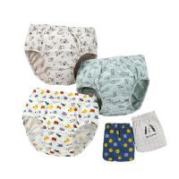 5 Pcslot Cotton Boys Underwear Sweat Absorbing Children Underwear Cartoon Print Kids Panties Breathable Boys Triangle Briefs