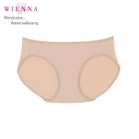 WIENNA กางเกงชั้นใน Bikini  Wienna DU82012 แบบเอวต่ำ M,L,E(XL),X(XXL) สีดำ สีเนื้อ