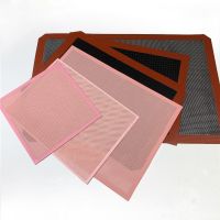 Perforated Round Silicone Mats Non-Stick Sheet Baking Tools Square Silicone Oven Mat Baking Cake Pad Kitchen Accessories