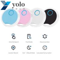 ☒✽♛ Yolo เครื่องติดตาม Gps บลูทูธ 4.0 ไร้สายสําหรับสัตว์เลี้ยงสุนัขแมวเครื่องติดตามหลากสี