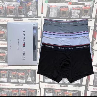 Modal Air กางเกงในผู้ชาย（ 1set 3 pieces) Mens Underwear กางเกงในชายทรงboxer ผ้านิ่มใส่สบาย (สินค้าไม่มีกล่องแพ็คกิ้ง)