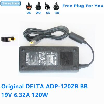 ยี่ห้อใหม่2022- Original 120W AC Adapter Charger สำหรับ Lenovo 19V 6.32A 36200439 SA10A33630 54Y8916 DELTA ADP 120ZB BB แล็ปท็อป