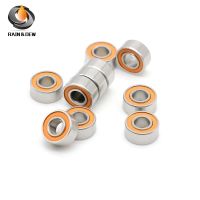 1Pcs S684 2RS CB ABEC7 4X9X4 mm 684 Stainless steel hybrid ceramic ball bearing Without Grease Fast Turning