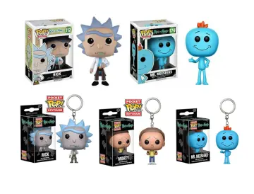 Funko pop rick sale and morty keychain