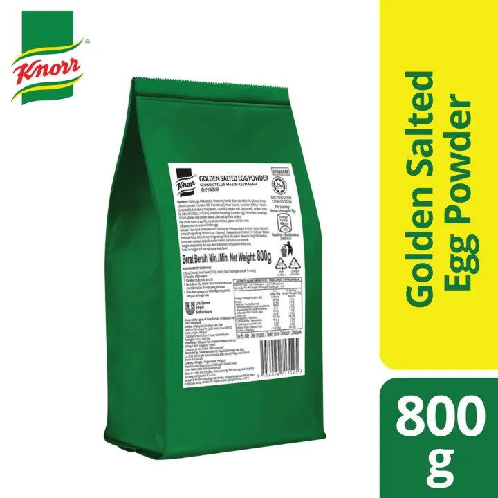 seasoning Knorr Golden Salted Egg Powder (800g) Lazada